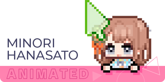 Minori Hanasato Animated Cursor