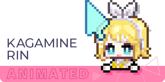 Kagamine Rin Animated Cursor
