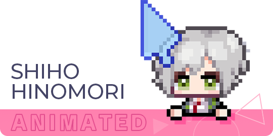 Shiho Hinomori Animated Cursor