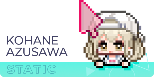 Kohane Azusawa Static Cursor