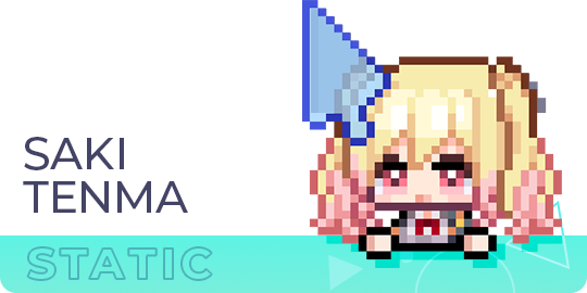 Saki Tenma Static Cursor