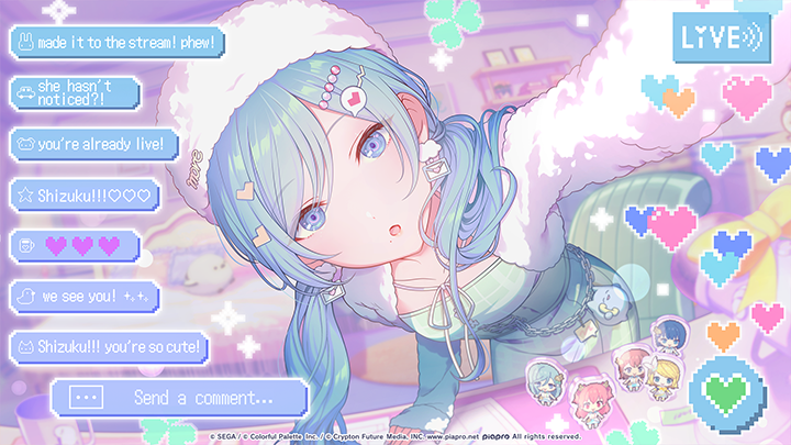 Chase my IDEAL IDOL! - Shizuku Side B Illustration.png